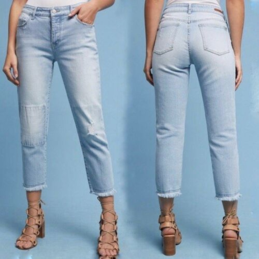 Pilcro Letterpress Anthro Hyphen Boyfriend Jeans